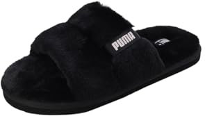 PUMA Fluff Solo, Sandali a Ciabatta Donna, Isola Nera Rosa, 38 EU