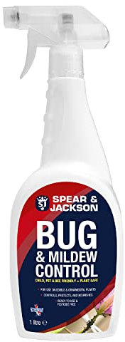 Spear & Jackson Houseplant Bug Control - 750 ml - Child Pet Friendly Plant Safe Ready To Use - Ideal For Use On Edible And Ornamental Indoor Plants