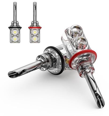 Tertullus 4 Stück Bananenstecker Durchsichtig Phosphor Kupfer Schraubbar BFA Bananenstecker für HiFi Lautsprecherkabel bis 5.5mm (Rhodinierte.)