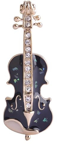 YAHOYA Cello Gitarre Geformte Broschen Emaille Abalone Shell Bekleidung Zubehör Musikinstrumente Revers Anstecknadel Club Abzeichen Brosche Joyeria