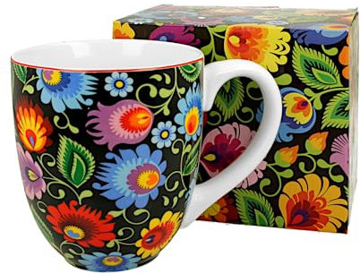 DUO XXL Becher 1000 ml ETNO - ETNIC - in New Bone China Porzellan