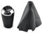 Auto Getriebekopf PU Leder Auto Shift Schaltknauf Hebel Gaitor Boot Abdeckung Für Mazda 3 BK BL CX-7 ER MX-5 NC III 5 CR CW 6 II GH 2005-2010 2011 2012 2013 2014 Schaltsack (Size : Silver 6 Speed B)