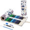 VICHOS 48 Profi-Bundstifte, Buntstifte Set mit Rollmäppchen, Soft Core Premium Buntstifte für Erwachsene und Kinder, Gatito