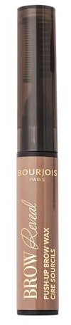 Bourjois Brow Reveal Push-Up Augenbrauenwachs 02 Blonde Langer Halt für vollere und modellierte Augenbrauen Weiche Textur 3 in 1 Applikator Laminierung Effekt 24h Halt