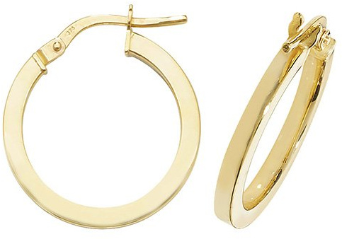 9 Karat (375) Gold Damen - Paar Creolen - 20mm TRS38433MM20