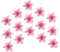 MUSISALY 15st Weihnachtsblume Weihnachtsstern-blumenpflücker Christrose Weihnachtsstern Künstliche Blumen in Großen Mengen Weihnachtsstern Weihnachtsschmuck Kunstpflanze Rosa Plastik
