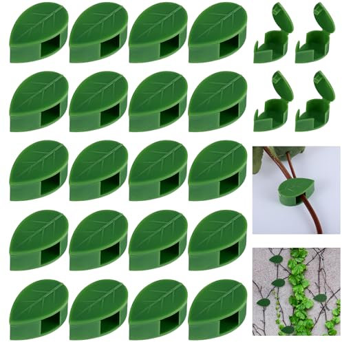 Ouligay Lot de 20 clips muraux pour plantes grimpantes invisibles pour plantes grimpantes