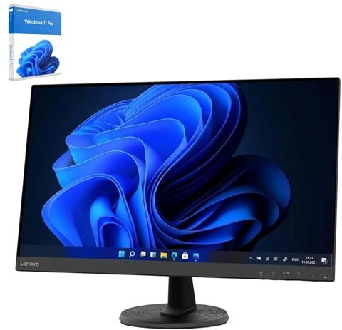 Lenovo Computer 27 Pollici Core i7 Fino a 4,00 GHz 32GB Ram 512GB SSD Win 11 Pro Office 2021 Pro DvD RW Garanzia 36 mesi