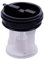 Amazleer 1 filtro per lanugine, filtro per lanugine, ricambio per Bauknecht Whirlpool 481248058385 Indesit C00312342, inserto per filtro a lanugine per lavatrice