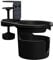 Porte-gobelet de bureau, support de tasse à café réglable, porte-gobelet anti-déversement, pince rotative sur le bord de table, support de tasse à 360 degrés, pince porte-tasse de table, accessoires