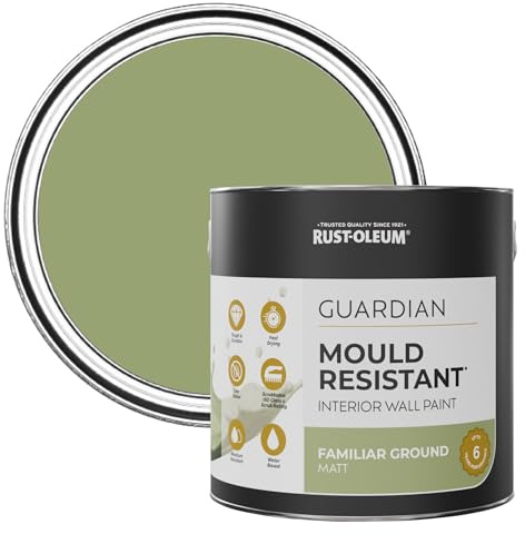 Rust-Oleum Green Guardian Mould Resistant Wall Paint - Familiar Ground 2.5L