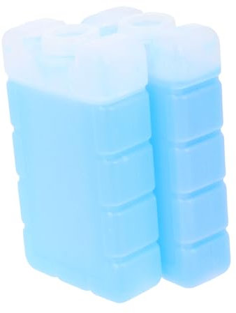 DEARMAMY 2stücke Wiederverwendbare Eis Kühlakkus Für Lunchboxen Camping Outdoor Mit Gefrierschrankbox Für Getränke Und Lebensmittel Kühlung