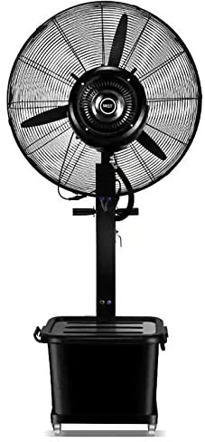 Ventilatore nebulizzatore commerciale per interni ed esterni, nebulizzatore, ventilatori nebulizzatori per esterni per il raffreddamento, ventilatori nebulizzatori per esterni, oscillazione a 90°, 3