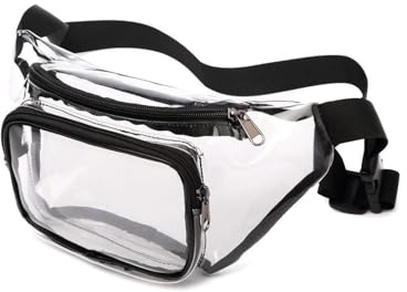 Yuannee Transparente Gürteltasche,Hüfttasche Handytasche Transparente Sporttasche Holographic Klar Hüfttasche Hochwertige Gürteltasche für Damen Herren