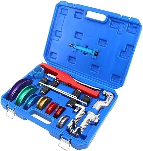 TOOSOAR Piegatubi rame manuale combinato a 90° con disco in alluminio per tubi multistrato, rame e acciaio inossidabile sottile da 6-22mm - facile da usare e preciso per piegature professionali​