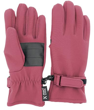 maximo Kids-Fingerhandschuhe Softshell, Klettriegel