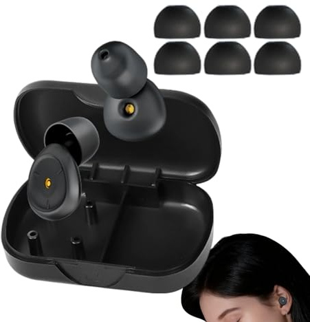 Earplugs, silicone ear protection earplugs, for motorcycle, for sleeping, snoring, travel, plane, concert, festival, work, construction, motorcycle and deep concentration
