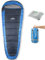 MOUNTREX® Schlafsack – Ultraleicht & Kompakt (850g) - Outdoor Sommerschlafsack - Mumienschlafsack (205x75cm) - Kleines Packmaß und Leicht - für Jugendliche und Erwachsene + Bonus Reisekissen