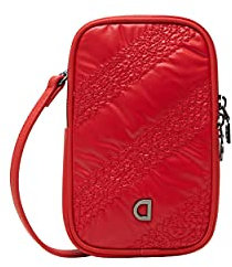 Desigual Long Wallet, Accessoire de Voyage-Ceinture Porte-Monnaie Femmes, Rouge, U