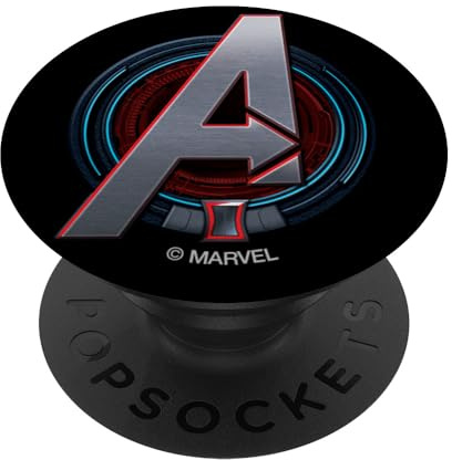 PopSockets Marvel Black Widow Avengers A Logo PopSockets PopGrip: Swappable Grip for Phones & Tablets