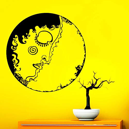 Design Gypsy Woman Kreis Wand Aufkleber Carmen Wohnheim Kunst Aufkleber Home Besonderes Dekor Schlafzimmer Mode Dekorative Poste 42x42cm