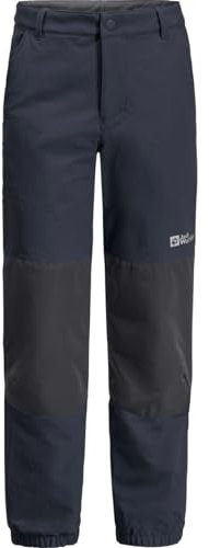 Jack Wolfskin Unisex Kinder Rascal Winter Pants K Wanderhose, Night Blue, 140 EU