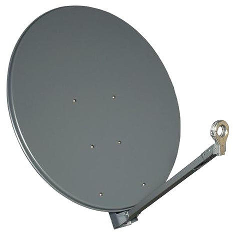 Gibertini OP85X XP Profi 85cm Alu Satelliten-Schüssel Anthrazit [SEHR GUT] Aluminium Sat-Spiegel Schiefergrau (Anthrazit/Schiefergrau) (Anthrazit/Schiefergrau)