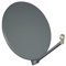 Gibertini OP85X XP Profi 85cm Alu Satelliten-Schüssel Anthrazit [SEHR GUT] Aluminium Sat-Spiegel Schiefergrau (Anthrazit/Schiefergrau) (Anthrazit/Schiefergrau)