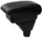 YJYWZH Accoudoirs Compatible avec Peugeot 207 207CC Accoudoir noir Pièces de rénovation Interieure la boîte de rangement centrale Avec port 3 USB Noir