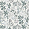Yomshi Self-Adhesive Wallpaper 41x600CM Floral Green Leaf Peel and Stick Wallpaper Botanical Contact Paper Matte Surface Waterproof Removable Vinyl Roll for Wall Furniture Decor Bedroom Living Room