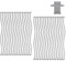 BBQration Grillteile für Napoleon Rogue 425 Rogue XT/SE 425, Freestyle 425S Series Grill, 2er-Pack Edelstahl-Grillrost-Ersatzteile für Napoleon Grillzubehör RXT425SIBPK-1 R425PK-1