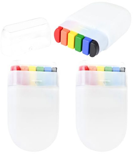 Regenbogen-Gesichtsbemalung, 3 Stück Gesichtsbemalungsstifte, lichtechte 6-Farben-Regenbogenstifte für Gesicht und Körper, Regenbogen-Make-up für Gay Pride Day-Feierlichkeiten, Gesichtsbemalungen
