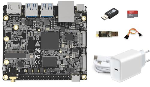 youyeetoo Bit-Brick K1 Open Source RISC-V Single-Board-Computer, mit 4GB/8GB LPDDR4X Speicher, 2.0TOPS AI-Power, Industriequalität für IoT-Anwendungen (8GB RAM,Entwicklungs-Kit)