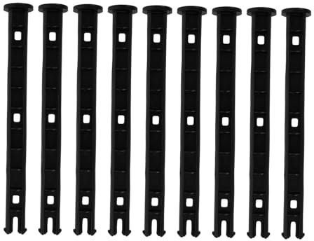 OUNONA 10pcs Replacement Trash Can Lid Latch Pin for Swing Trash Can Lid Plug Outdoor Latch Garbage Lock Pin Hinge for Wheelie Bin Storage