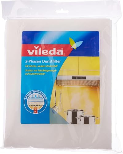 Vileda 2-Phasen Dunstfilter, 1 Stück (6er Pack)