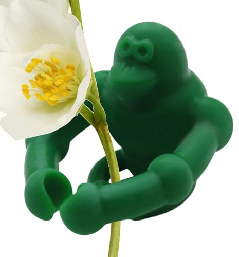 Teksome Plant Propagation Holder | Stable Plant Propagation Buddy, Monkey Shape Support Tools Accessories for Garden House Indoor Desk Decorations