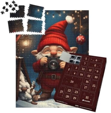 puzzleYOU: Puzzle-Adventskalender | „Wichtel Macht Weihnachtsfotos“