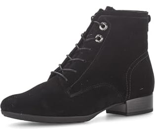 Gabor Damen Chelsea Boots, Frauen Stiefeletten,Bootee,Booties,halbstiefel,Kurzstiefel,uebergangsschuhe,schwarz (Flausch),37.5 EU / 4.5 UK