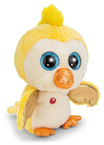 NICI Kuscheltier GLUBSCHIS Vogel Sunita 15cm - gelb - 63028 | Stofftier aus weichem Plüsch, niedliches Plüschtier zum Kuscheln und Spielen, für Kinder & Erwachsene, tolle Geschenkidee