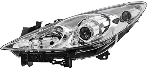 Scheinwerfer Frontscheinwerfer links H7/H1 mit Elektromotor passend für 307 3A/C 3H 3E