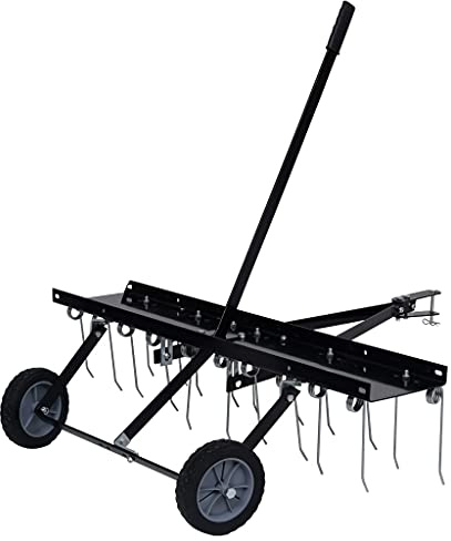 Solivagant Scarificatore per Trattorino Tagliaerba 100 cm,17.14kg