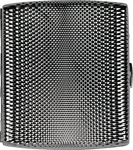 Jean Claude Zigarettenetui Metall Tropfen-Reliefdesign Nickel 20er