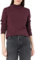 Amazon Essentials Women's Lightweight Mockneck Jumper (Available in Plus Size), Burgundy, M