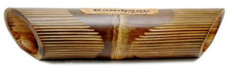 Bomboou - Lines: Eco-Sound Bamboo, haut-parleur acoustique, amplification naturelle, conception portable, compatible avec Android, iPhone et tablettes, son pur et écologique, pas besoin d'électricité