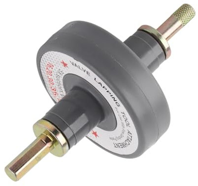 CHICIRIS Kit de Fixation D'outil Rodage Soupape Moteur avec 5 Plaques D'aspiration 1000 TR/Min à 1250 Universel pour Le Meulage Petit Outils carrosserie-Outils De des Soupapes