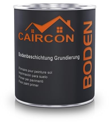 CAIRCON Grundierung für Bodenfarbe Epoxy Haftgrund Tiefengrund Boden Primer 1Kg