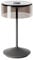 SIGOR Numotion - Dimmbare LED Akku-Tischleuchte Indoor & Outdoor, IP54 spritzwassergeschützt, Höhe 26,5 cm, aufladbar mit Easy Connect, 12 h Leuchtdauer, graphitgrau