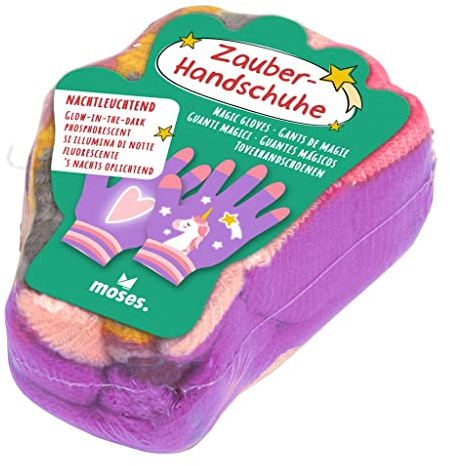 moses Leuchtende Zauber-Handschuhe | Einhorn oder Krokodil | Hängender Schmuck | Baumwolle | Casual oder Kinderfeier