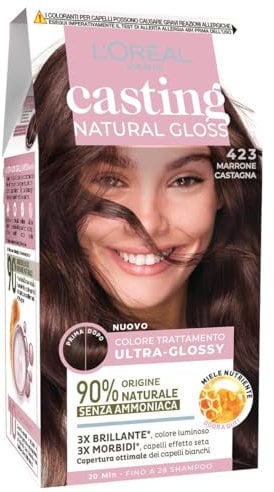 L'Oréal Paris Casting Natural Gloss Kastanie 423