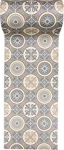 Casatessile Alfombra vinílica de Cocina antideslizable Lavable Chic 50 cm de Ancho. - VAR. 8, 180 cm.